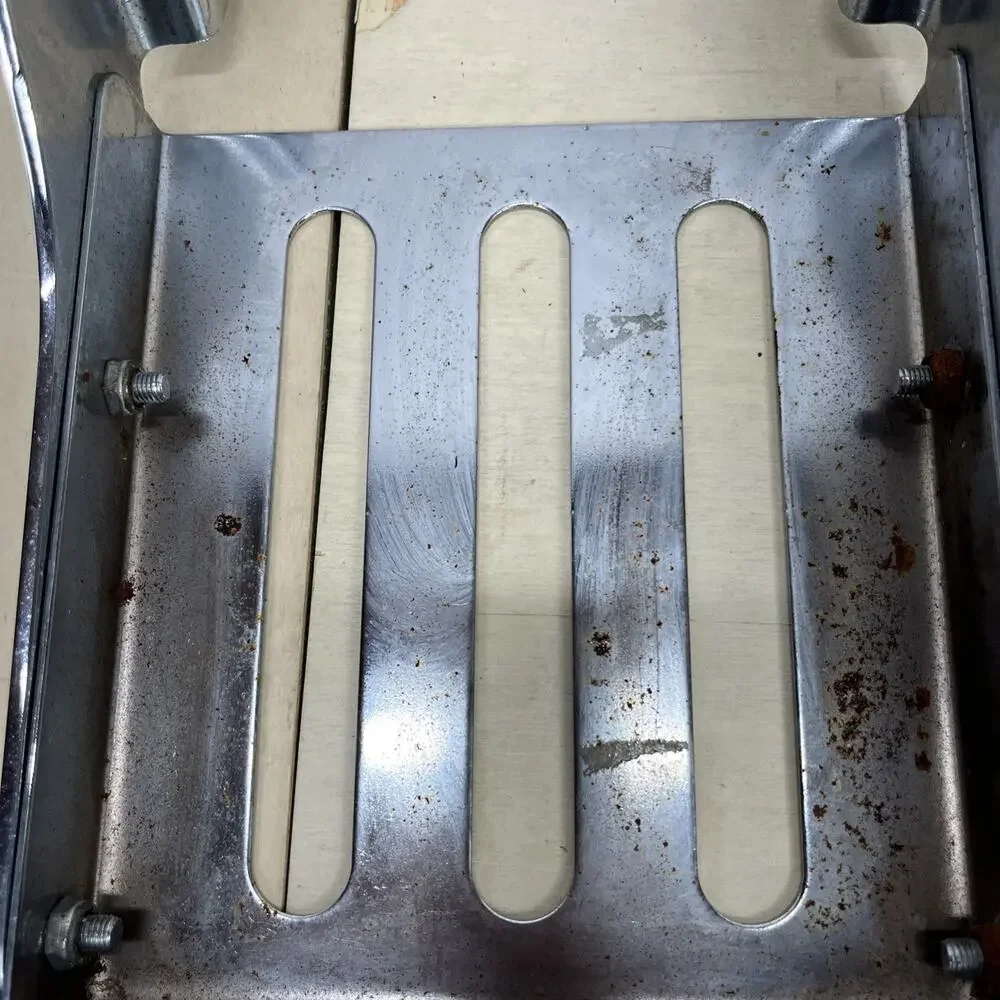 Vintage 1986 Harley-Davidson Motorcycle Chrome Luggage Platform Rack